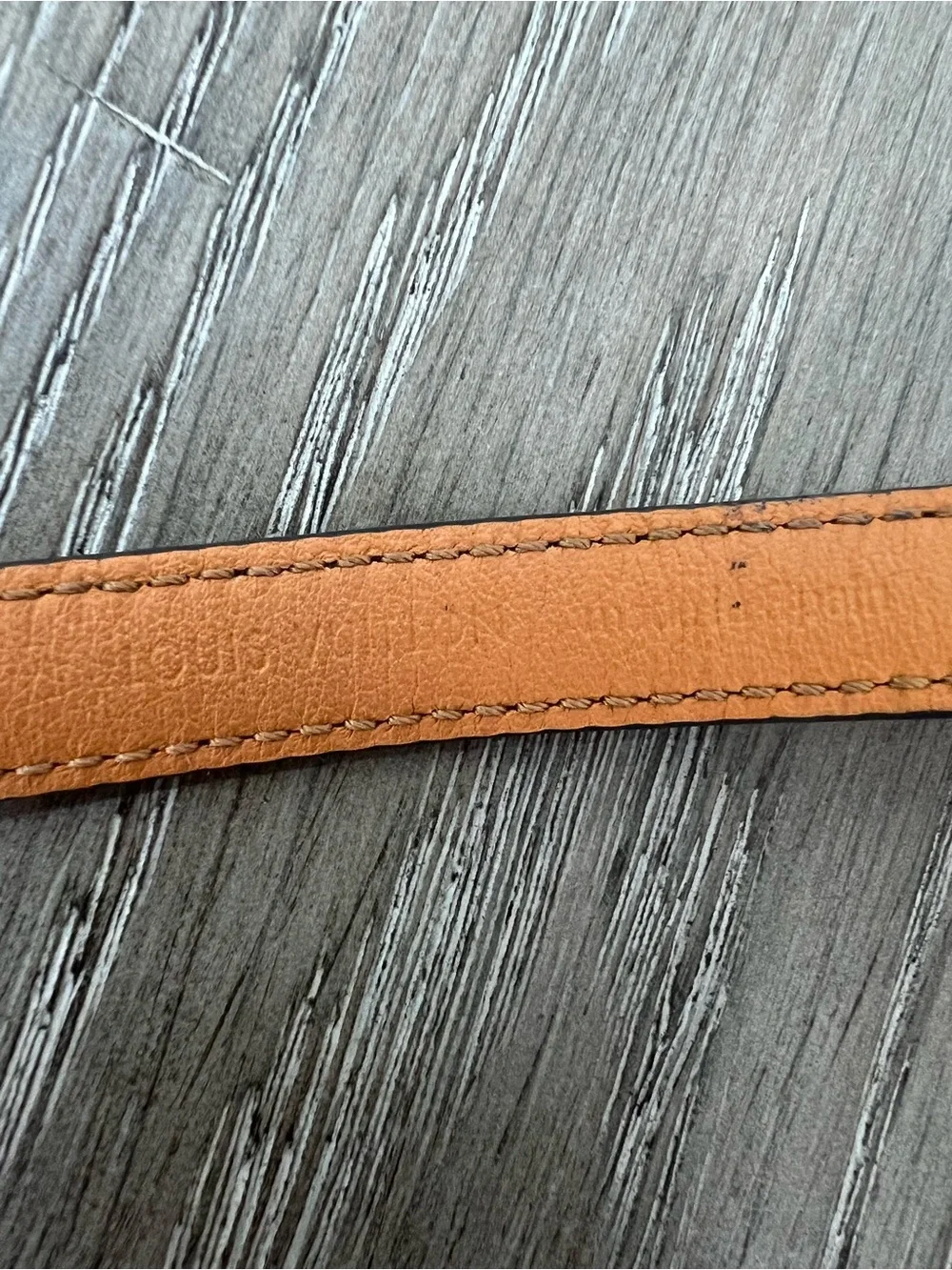 Louis Vuitton Monogram Essential Bracelet in Brown with Gold Hardware size small